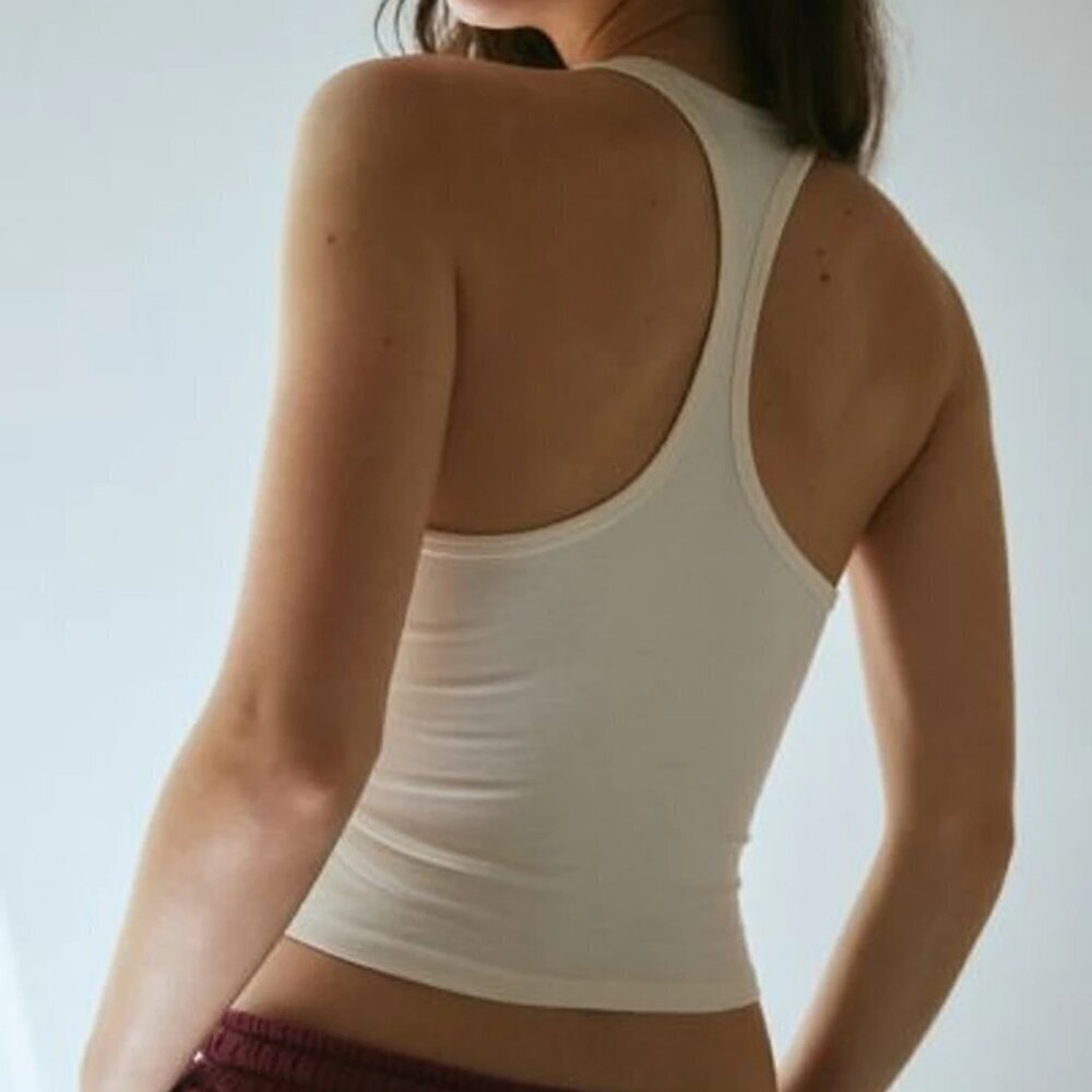 NWT UO Out From Under Kiera Modern Ivory Sleep Cami - Picture 2 of 6